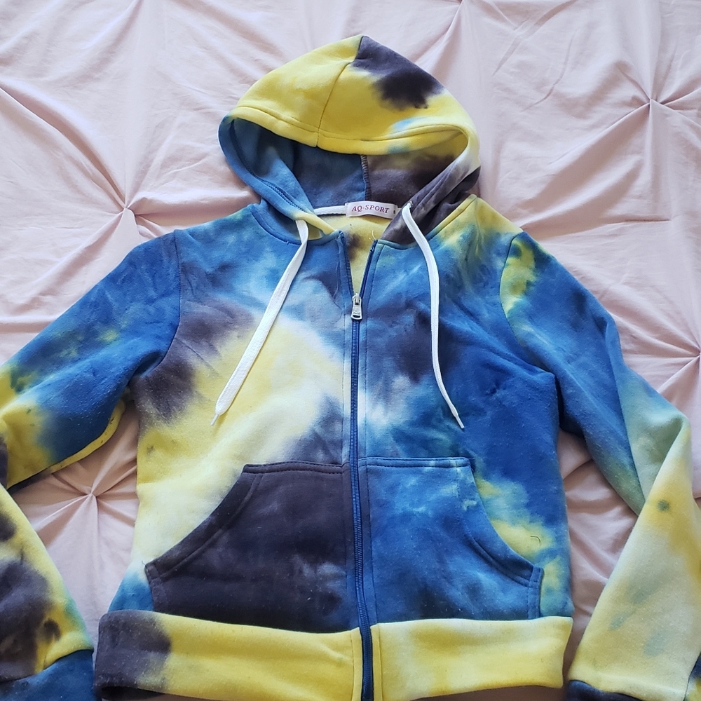 Tye dye hoodie sweatshirt